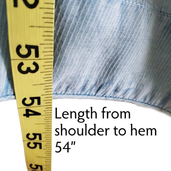 Free People New Romantics Sexy Dust Drag Jumpsuit Mermaid Blue Green S - Picture 16 of 16